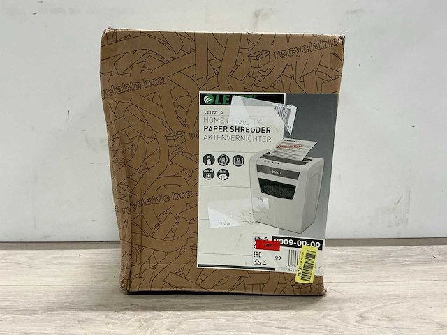 Leitz iq home office p4 papier versniperaar - afbeelding 1 van  6