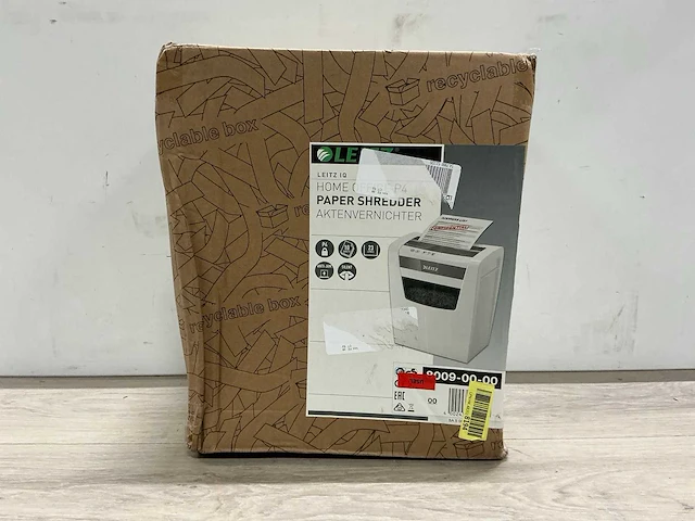 Leitz iq home office p4 papier versniperaar - afbeelding 1 van  6