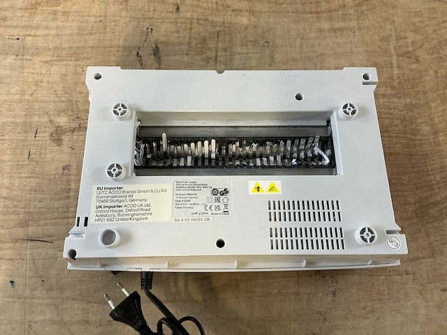 Leitz iq home office p4 papierversnipperaar - afbeelding 5 van  6