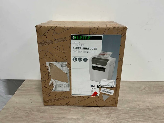 Leitz iq home p4 papier shredder - afbeelding 2 van  7