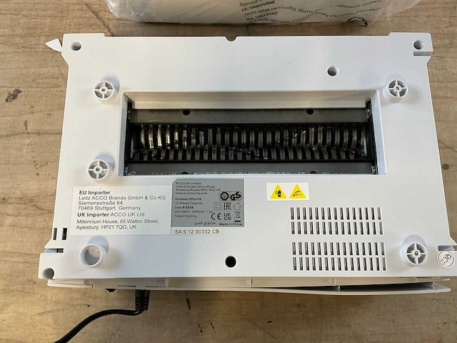 Leitz iq home p4 papier versnipperaar - afbeelding 4 van  5