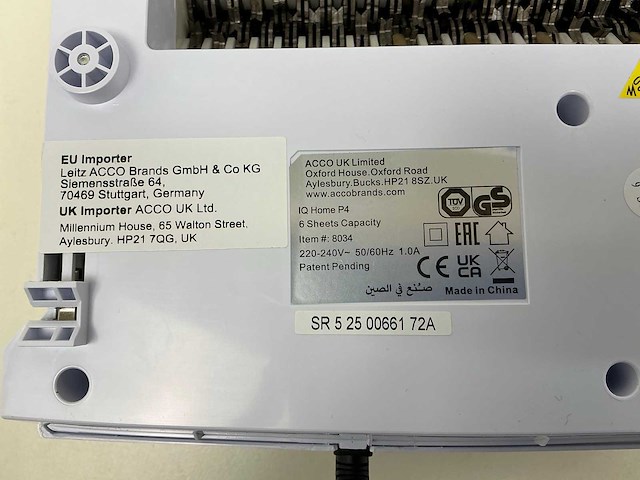Leitz iq home p4 papierversnipperaar - afbeelding 3 van  3
