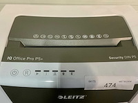 Leitz iq office pro p5+ papier shredder - afbeelding 4 van  9