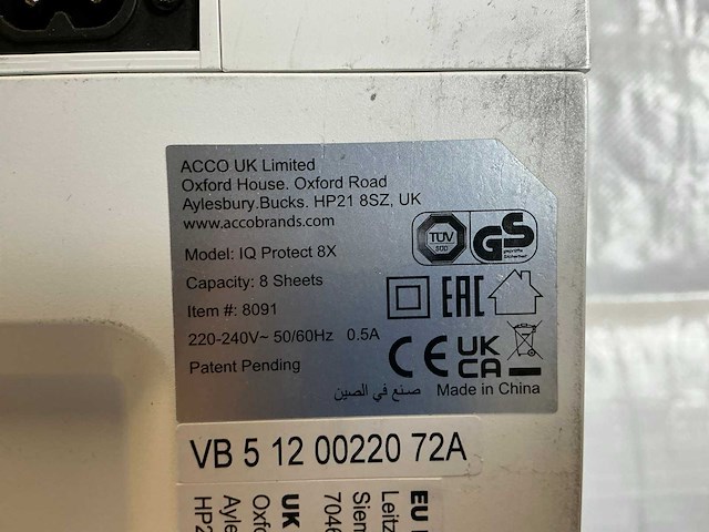 Leitz iq protect 8x papierversnipperaar - afbeelding 7 van  8