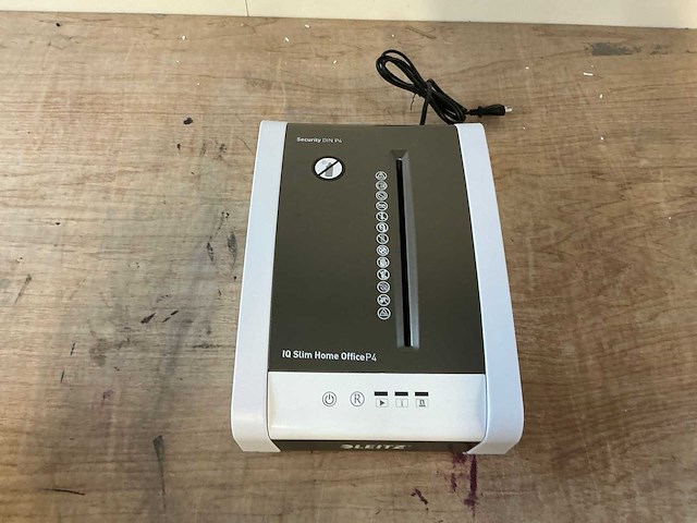 Leitz iq slim home office p4 papierversnipperaar - afbeelding 4 van  5