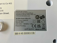 Leitz iq slim home office p4 papierversnipperaar - afbeelding 10 van  10
