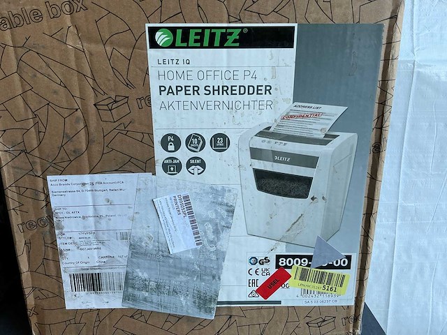 Leitz papier shredders (2x) - afbeelding 2 van  2