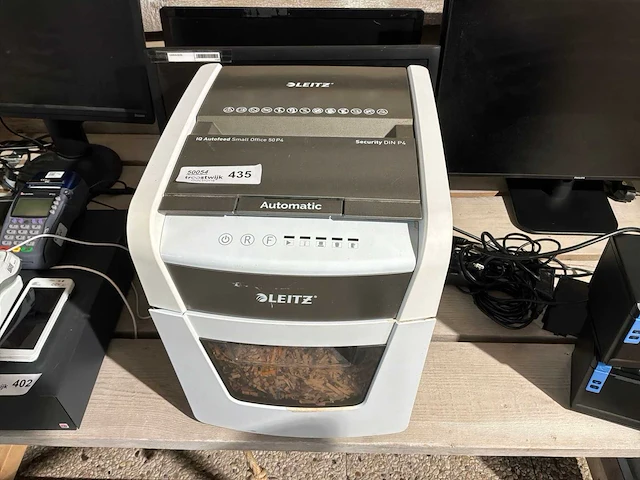 Leitz small office 50p4 schredder - afbeelding 2 van  3