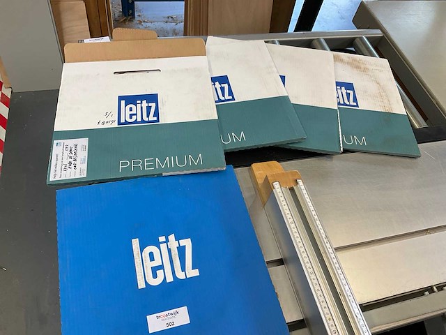 Leitz zaagbladen voor formaatzaag (5x) - afbeelding 1 van  4