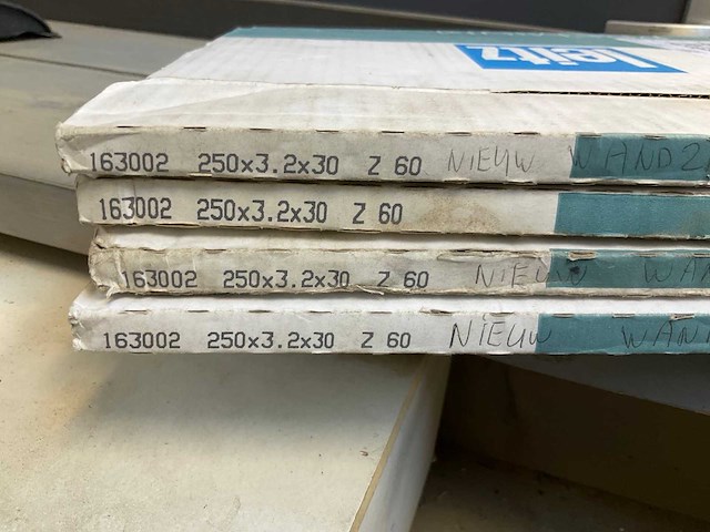 Leitz zaagbladen voor platenzaag (4x) - afbeelding 3 van  3