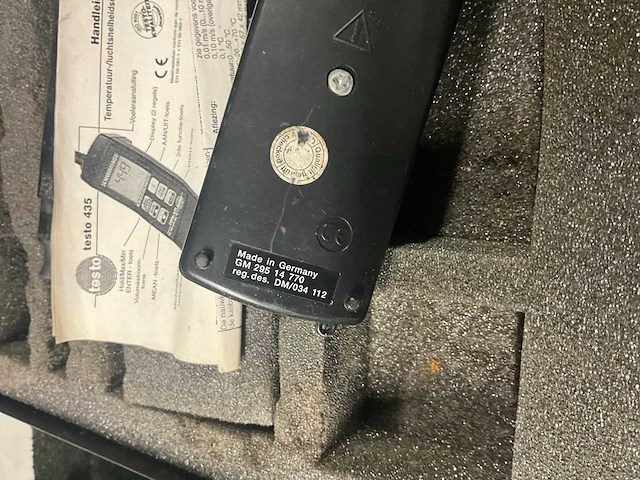 Lek-detector & temperatuur-/luchtsnelheidsmeter - afbeelding 6 van  6