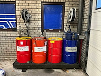 Lekbak met 2 pompen en 2 slanghaspels - afbeelding 1 van  11