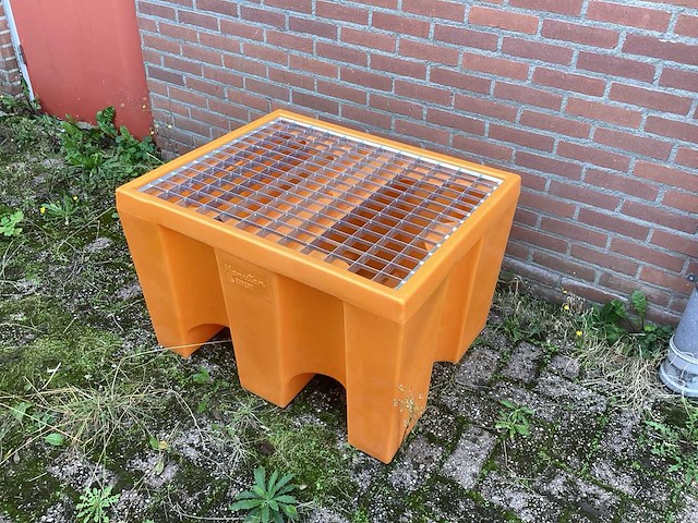 Lekbak voor 1 vat - afbeelding 2 van  5