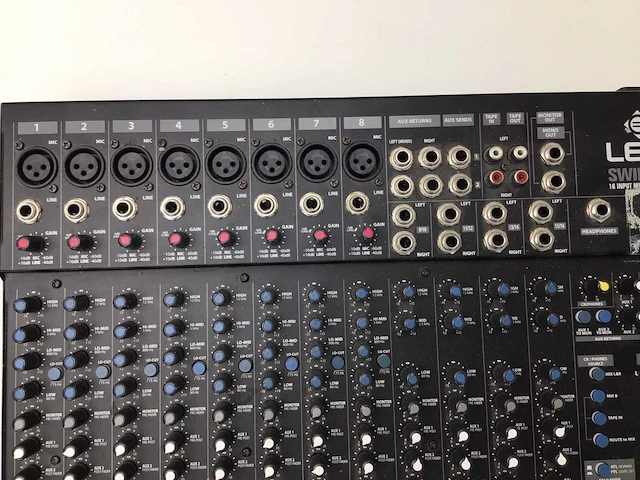 Lem swing 16 + samick analoge mengtafels - afbeelding 3 van  4
