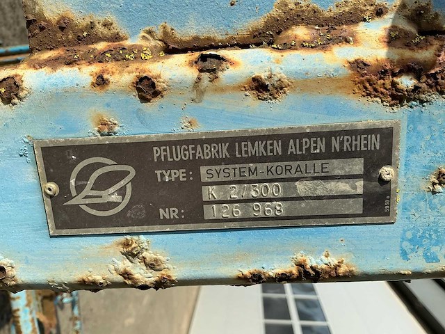 Lemken k2 /300 cultivator - afbeelding 2 van  5