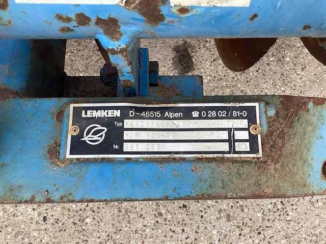 Lemken vario pack 110 vorenpakker - afbeelding 3 van  12