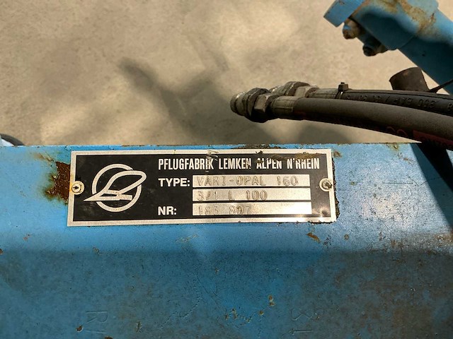 Lemken varti opal 160 ploeg - afbeelding 6 van  15
