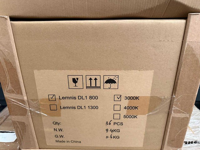 Lemnis lighting dl1 lamp 10w 3000k dimbaar (36x) - afbeelding 5 van  7