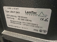 Lemtec lem-f gkiii led hanglamp (4x) - afbeelding 6 van  6