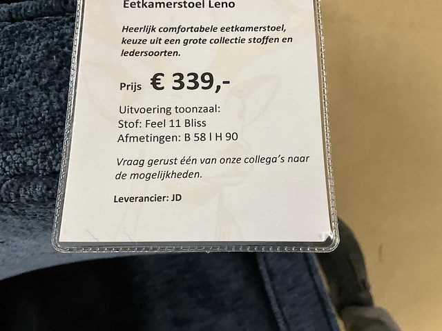 Lena eetkamerstoel (6x) - afbeelding 3 van  11