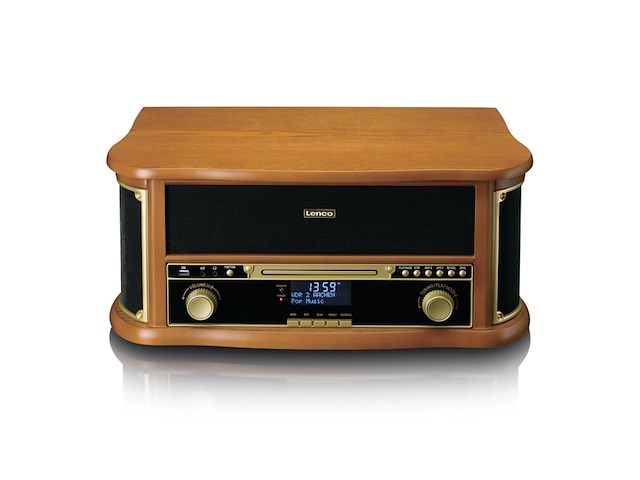 Lenco classic phono retro platenspeler bluetooth - afbeelding 3 van  4