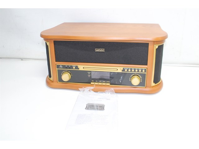 Lenco classic phono retro platenspeler hout - afbeelding 5 van  5