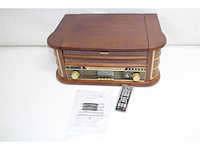 Lenco classic phono tcd‑3571 platenspeler bluetooth, fm/dab‑radio - afbeelding 1 van  1