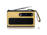Lenco dab+/fm radio bluetooth zwart - afbeelding 1 van  4
