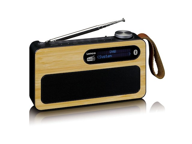 Lenco dab+/fm radio bluetooth zwart - afbeelding 2 van  4