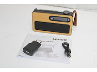 Lenco dab+/fm radio bluetooth zwart - afbeelding 4 van  4