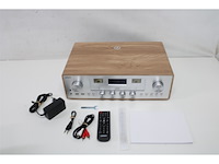 Lenco dar281wdsi dab+/fm radio met cdspeler hout/zilver - afbeelding 2 van  2