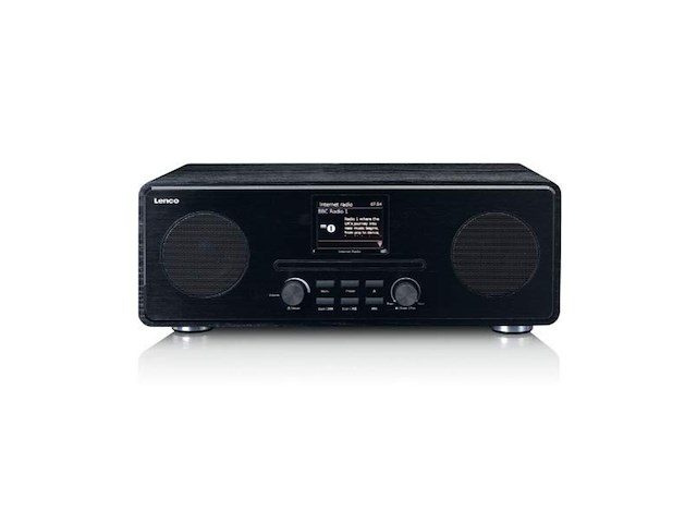 Lenco dir-260bk internet radio met dab+ en bluetooth zwart - afbeelding 4 van  4