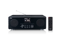 Lenco dir-261bk internet radio dab+ fm bluetooth wifi - afbeelding 1 van  5