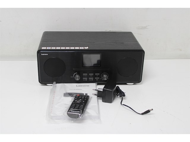 Lenco dir-261bk internet radio dab+ fm bluetooth wifi - afbeelding 5 van  5