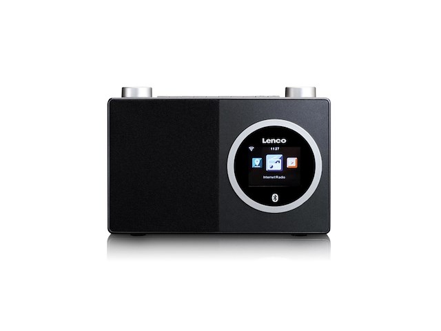Lenco dir 70bk internet radio met kleurendisplay en bluetooth zwart - afbeelding 2 van  3