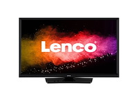 Lenco dvl2483bk smart tv met ingebouwde dvd speler en 12v auto adapter zwart - afbeelding 3 van  4