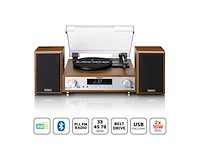 Lenco hifi stereo set met platenspeler hout - afbeelding 3 van  6