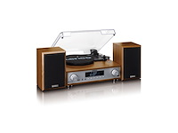 Lenco hifi stereo set met platenspeler hout - afbeelding 4 van  6