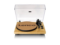 Lenco lbt-335ba draaitafel met bluetooth bamboe - afbeelding 1 van  5