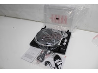 Lenco lbt215bk platenspeler met bluetooth piano black - afbeelding 2 van  2