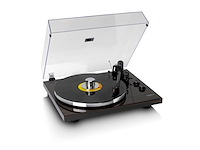 Lenco lbt345wa draaitafel met bluetooth en 2m rode pickup walnoot - afbeelding 4 van  5