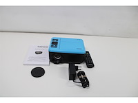 Lenco lpj 500 beamer/projector lcd 1080p zwart, blauw - afbeelding 5 van  5