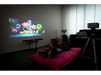 Lenco lpj 700bkgy lcd projector met bluetooth zwart - afbeelding 4 van  5