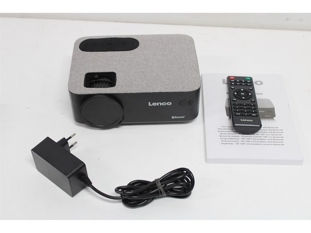 Lenco lpj700bkgy lcd projector met bluetooth zwart - afbeelding 5 van  5