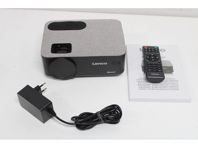 Lenco lpj700bkgy lcd projector met bluetooth zwart - afbeelding 5 van  5