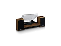 Lenco ls-100 hifi-draaitafel met bluetooth 5.0 externe luidspreker hout - afbeelding 2 van  6