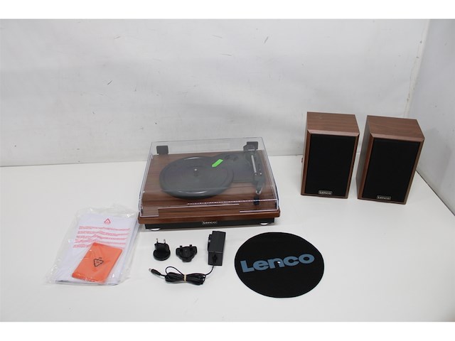 Lenco ls-100 hifi-draaitafel met bluetooth 5.0 externe luidspreker hout - afbeelding 5 van  6