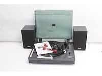 Lenco ls301bk platenspeler incl twee externe speakers zwart - afbeelding 5 van  5