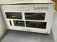 Lenco mc - 460bk cd- & platenspeler - afbeelding 3 van  4