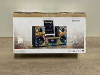 Lenco mc-020 micro system met bluetooth, fm radio en usb (2x)